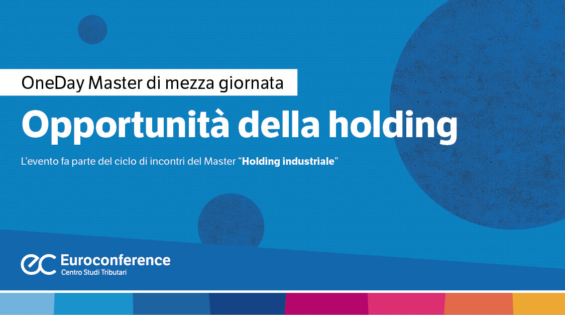 Immagine Opportunità della holding | Euroconference